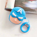 Load image into Gallery viewer, Superheros Airpods Case AirPods Case Mango People International Captain America