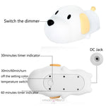 Load image into Gallery viewer, Teacup Puppy Night Lamp Night Lamp Mango People International