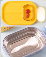 Load image into Gallery viewer, Space-Themed Stainless Steel Lunch Box -700Ml