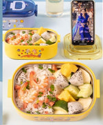 Load image into Gallery viewer, Space-Themed Stainless Steel Lunch Box -700Ml