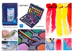 Load image into Gallery viewer, 48 Pieces Solid Watercolor Paint With Iron Box Stationary