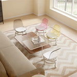 Load image into Gallery viewer, Transparent Pet Home Furniture Universal Wheel Kid’s Chairs Kids Chair