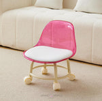Load image into Gallery viewer, Transparent Pet Home Furniture Rotating Wheel Low Chair For Kids And Adults Kids Chair