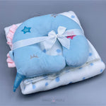 Load image into Gallery viewer, Unicorn Baby Blanket And Pillow Set Blanket Mango People Local