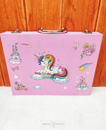 Load image into Gallery viewer, Unicorn Kids Art Drawing Set