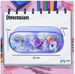 Load image into Gallery viewer, Unicorn Themed Multi-Purpose Pencil Pouch -Purple