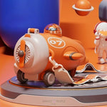 Load image into Gallery viewer, Airplane-Shaped Water Bottle For Kids With Strap And Straw - 500Ml