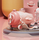 Load image into Gallery viewer, Airplane-Shaped Water Bottle For Kids With Strap And Straw - 500Ml