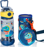 Load image into Gallery viewer, Water Bottle With Lanyard/Sleeve For School Kids