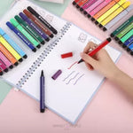 Load image into Gallery viewer, Washable Watercolor Pens Set - 48 Shades Markers And Highlighters