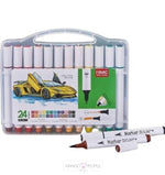 Load image into Gallery viewer, Washable Watercolor Pens Set - 24 Shades Markers And Highlighters