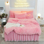 Load image into Gallery viewer, Cute Pink Puffy Bedding Set Beds & Accessories Mango People Factory