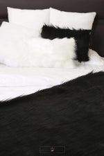 Load image into Gallery viewer, Gotham Faux Mongolian Fur Blanket/Throw Fur Blanket Mango People Factory Double-Bed Size (78 x 60 inches)
