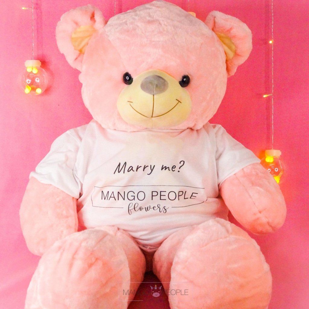 Marry Me Proposal Giant Teddy Bear Gift – Mango People