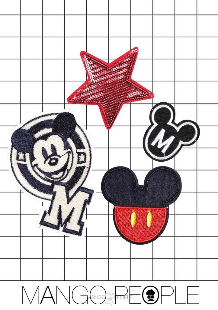 Thermal Patches Minnie Numbers  Minnie Mouse Patches Numbers - Iron-on  Transfers - Aliexpress