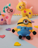 Load image into Gallery viewer, Plush Unicorn Keychain Keychain Mango People Local