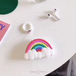 Load image into Gallery viewer, Rainbow in Clouds Airpods Case AirPods Case Mango People International 
