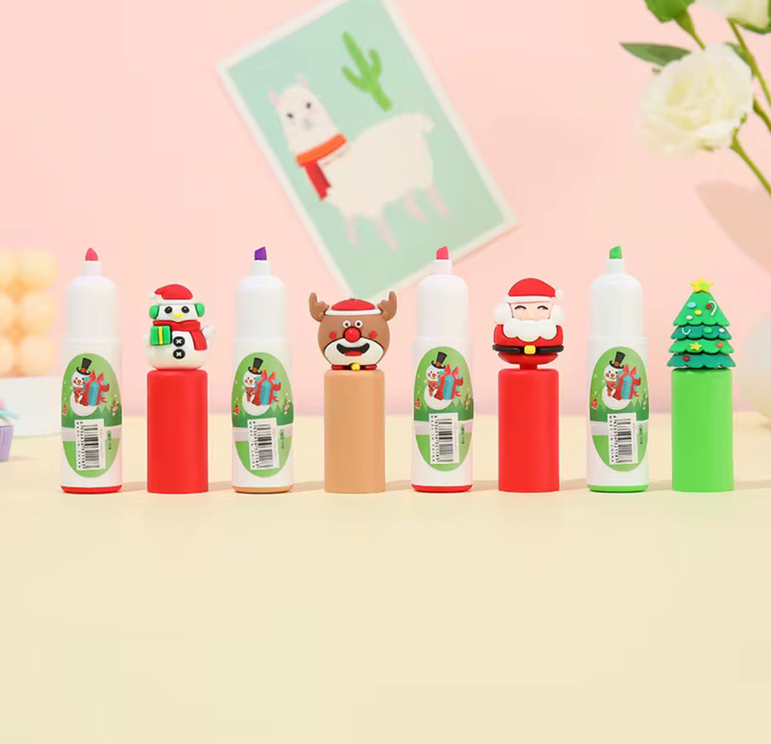 Christmas Stamp Marker Pens