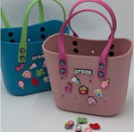 Load image into Gallery viewer, Crocs beach bag with Gibbets