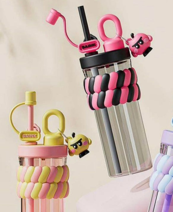 Kawaii Buddy Straw Bottle