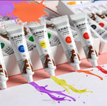 Load image into Gallery viewer, 24 Multicolor Shades Of Tube Watercolors - 12Ml Art And Craft
