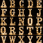 Load image into Gallery viewer, 26 Letter Alphabet LED Marquee Light Marquee Light Mango People Local 
