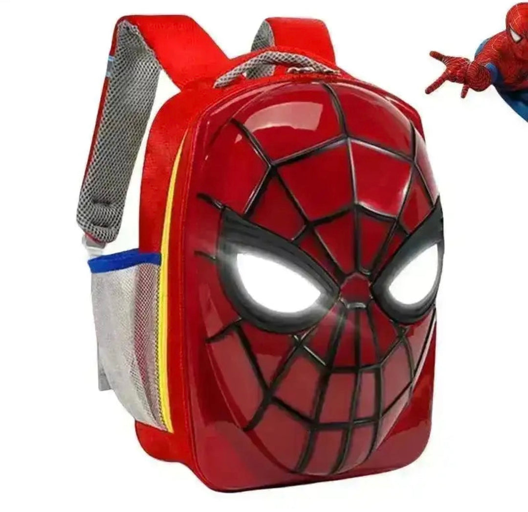 Spiderman 3D Glowing Backpack