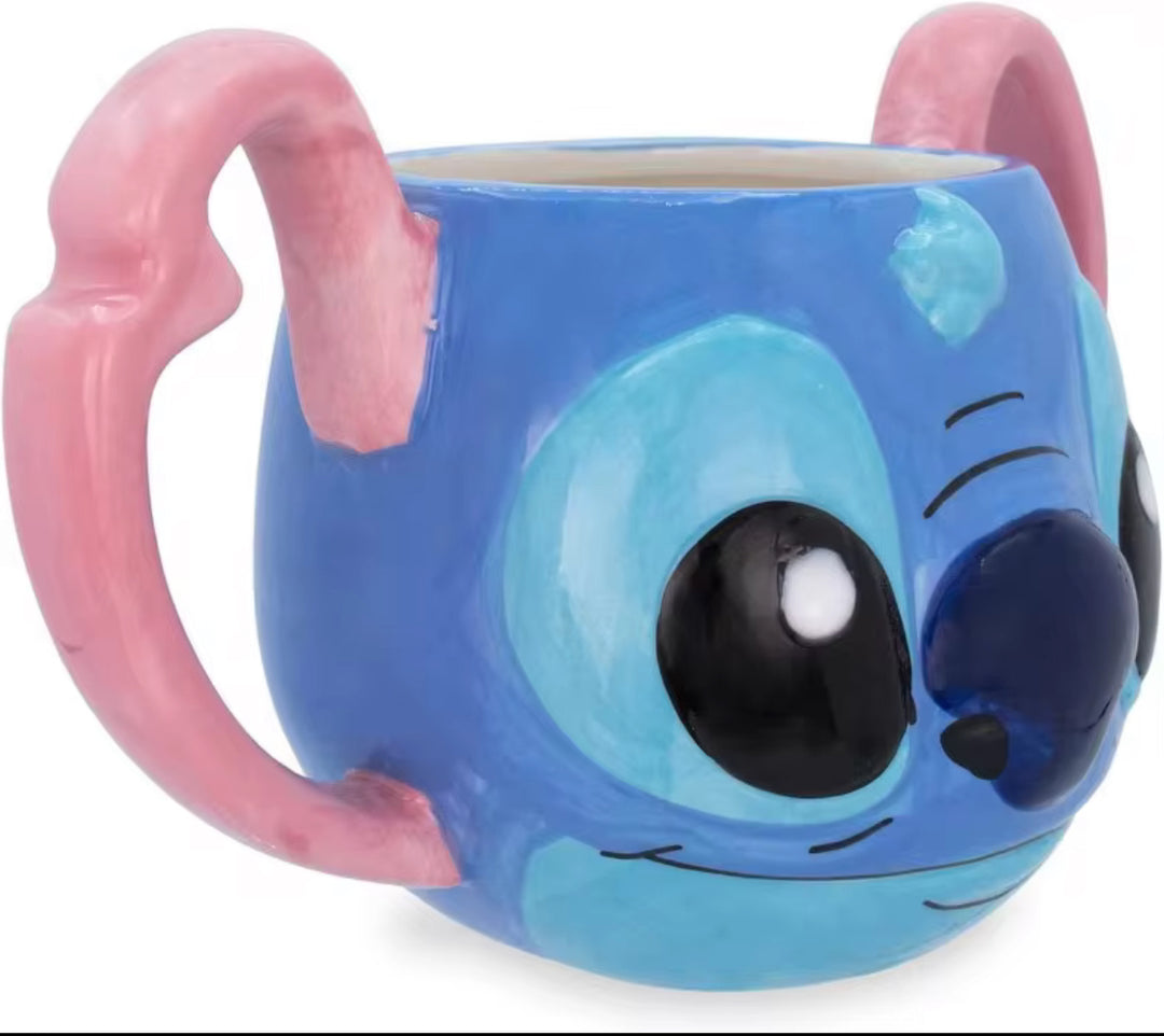 Stitch Cuddle Ceramic Mug