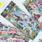 Load image into Gallery viewer, 3D Puffy Dinosaur World Stickers Stationery
