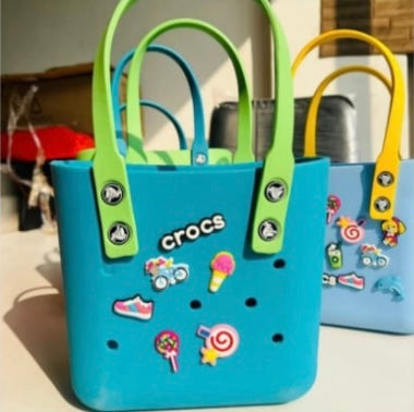 Crocs beach bag with Gibbets
