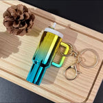Load image into Gallery viewer, Rainbow Shine Tumbler Keychain
