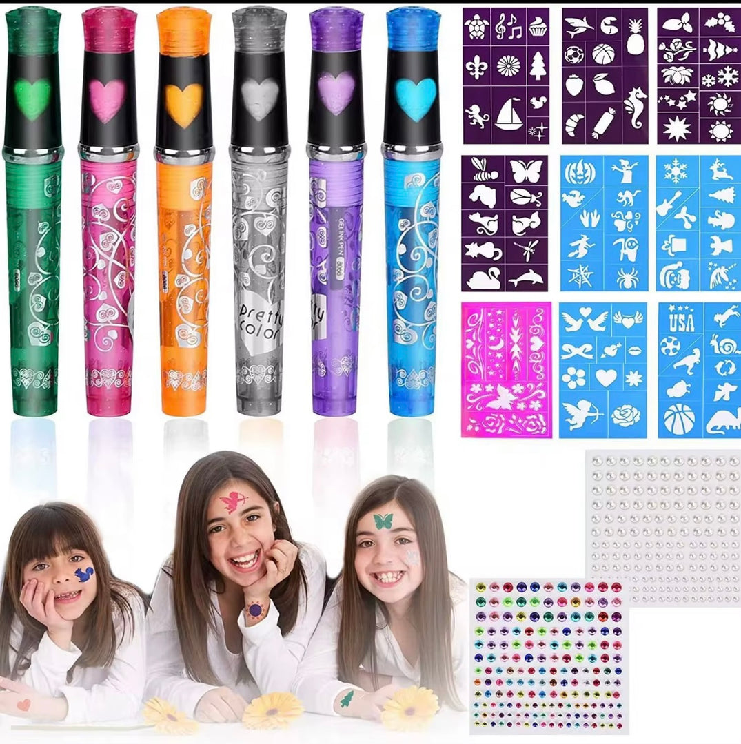 Sketch & Sparkle Tattoo Pens