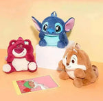 Load image into Gallery viewer, Stitch and Lotso Plush Backpack