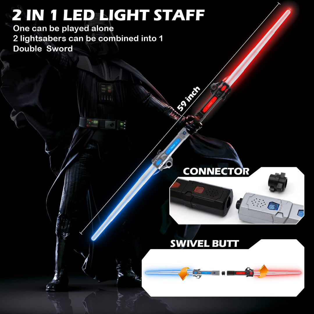 DualForce LED Saber Staff