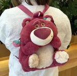 Load image into Gallery viewer, Stitch and Lotso Plush Backpack