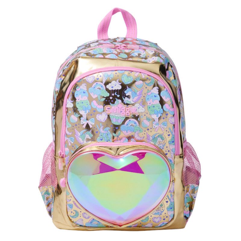 Smiggle- Glitter Heart Dream Backpack