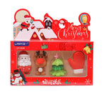 Load image into Gallery viewer, Christmas Character Eraser Gift Set