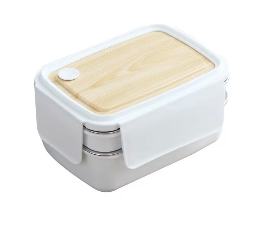 Dual-Layer Bento Lunch Box