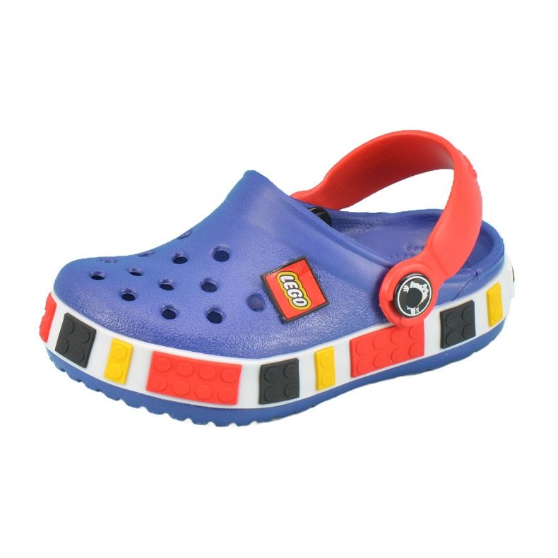 Crocs x LEGO Clogs for Kids – Unisex Color Block Play Sandals
