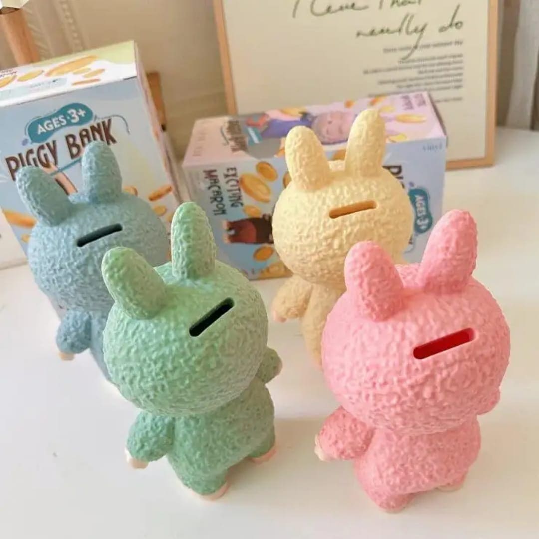 Labubu Pastel Piggy Bank