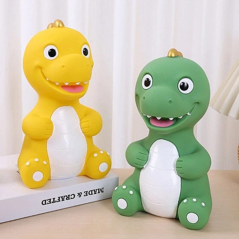 DinoPal Coin Bank | Cute Cartoon Dinosaur Money Saver