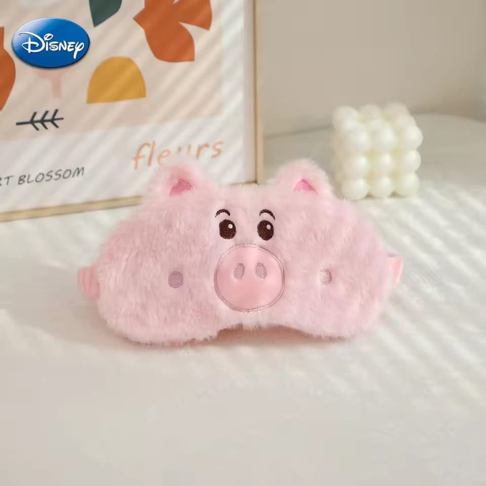 Toon Nap Plush Eye Masks – Disney-Inspired Soft Sleep Buddies