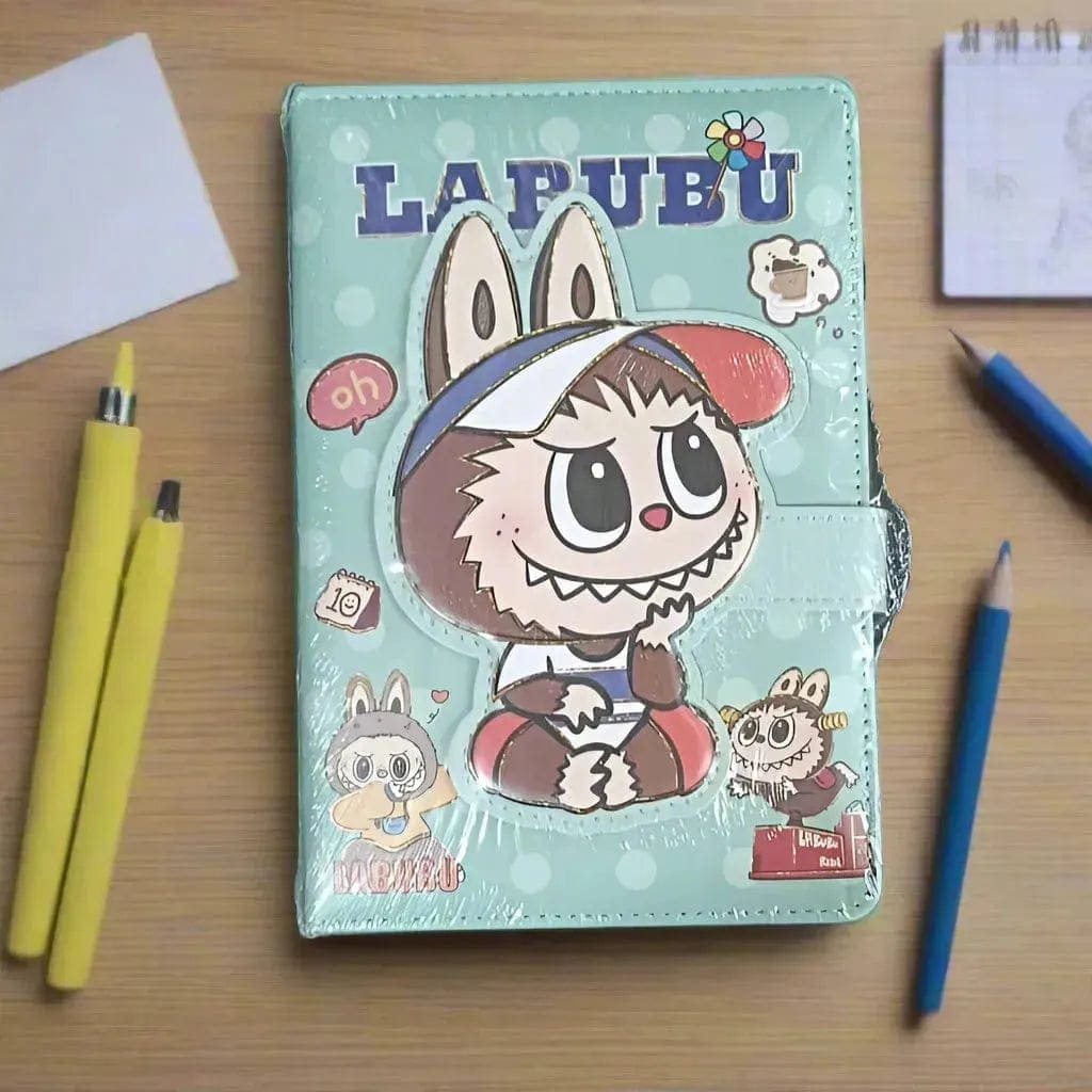 Lobubu Cute Character 3D Cover Notebooks – Fun Journals for Everyday Writing
