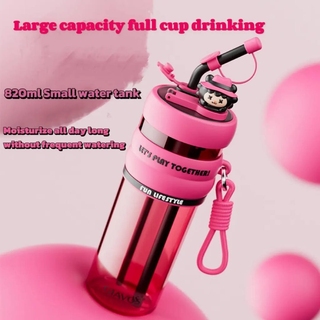 Monster Buddy Water Bottle – 820ML Fun & Quirky Sipper