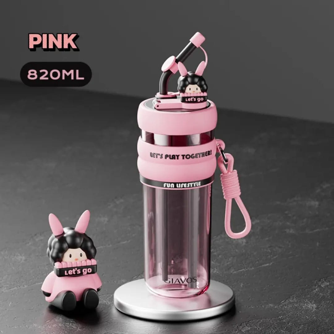 Monster Buddy Water Bottle – 820ML Fun & Quirky Sipper