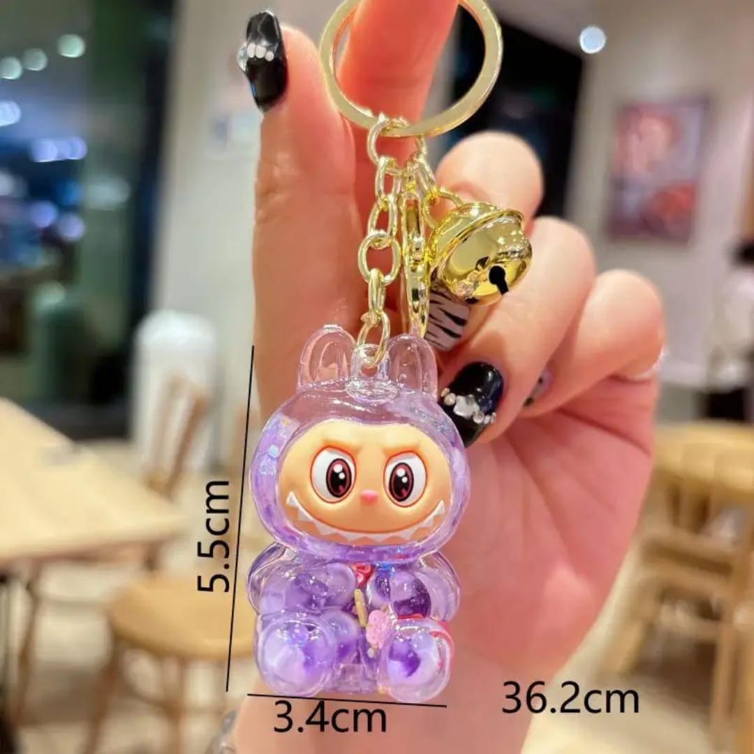 Glitter Buddy Keychains – Sparkly Cute Character Charms