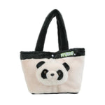 Load image into Gallery viewer, Panda Plush Tote Bag – Cute &amp; Cozy Carry-All
