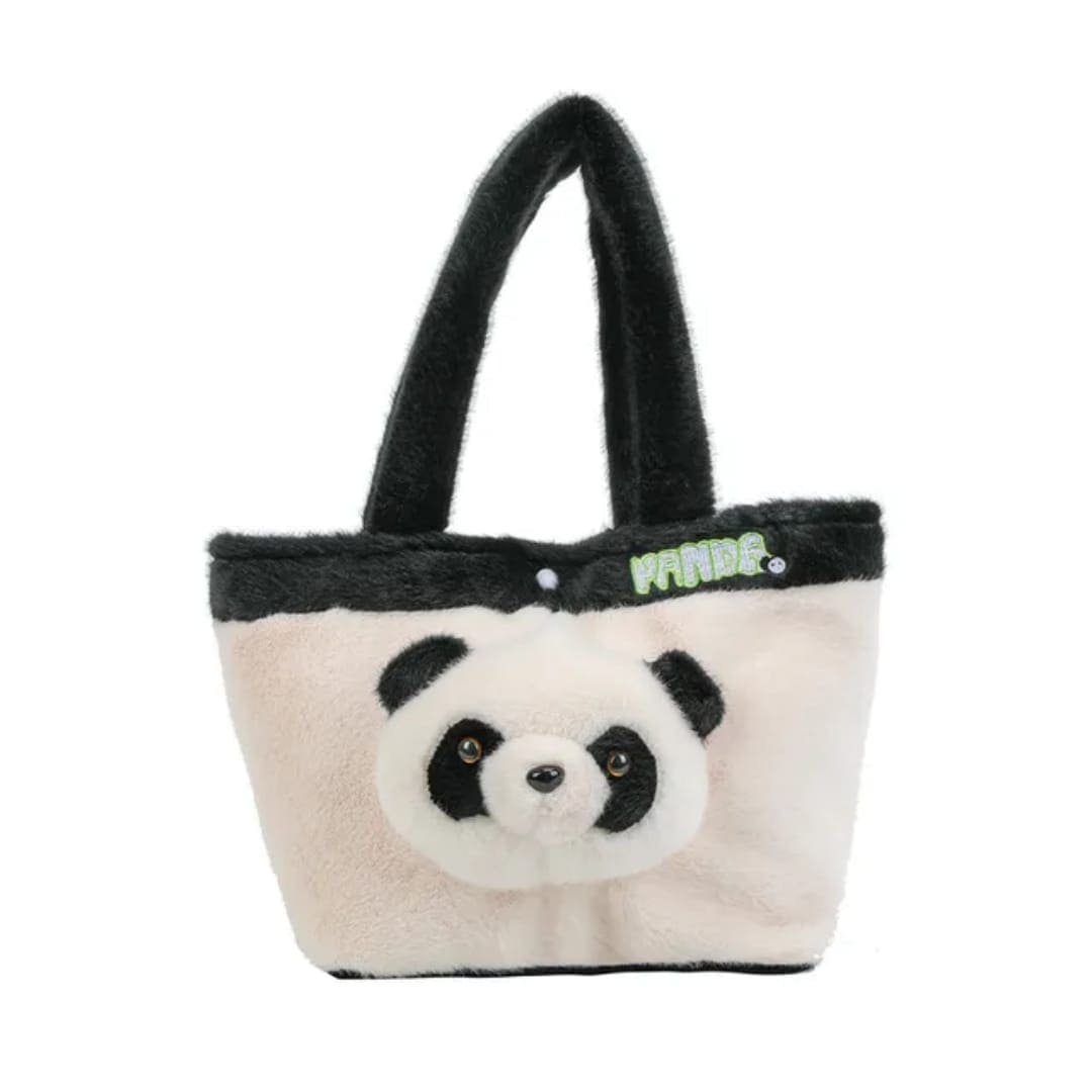 Panda Plush Tote Bag – Cute & Cozy Carry-All