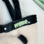 Load image into Gallery viewer, Panda Plush Tote Bag – Cute &amp; Cozy Carry-All
