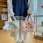 Load image into Gallery viewer, Plushie Friends Tote Collection – Cute &amp; Cozy Character Bags